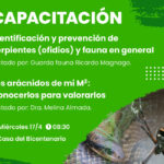 Jornada educativa: Identificación y prevención de serpientes y arácnidos en Reconquista