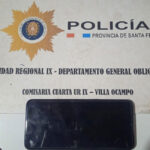 Robo de celular en Villa Ocampo: menor implicada