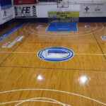 ¡Impecable! Unión terminó de reparar la cancha de básquet